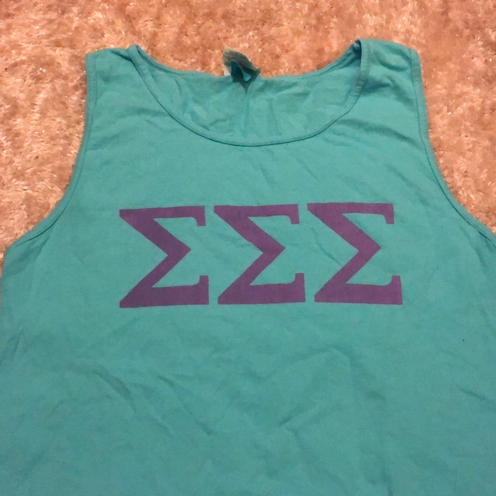 Tri Sigma Bid Day Tank